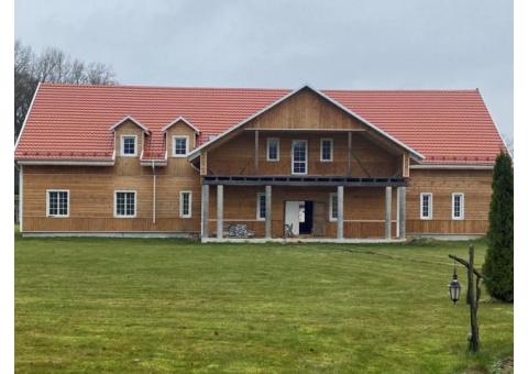 Недостроенная агроусадьба в Копыльском районе