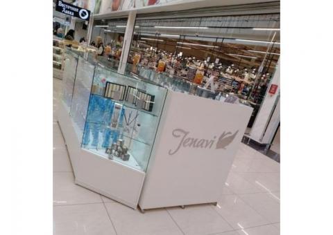 Островок  "Jenavi" в топовом ТЦ города