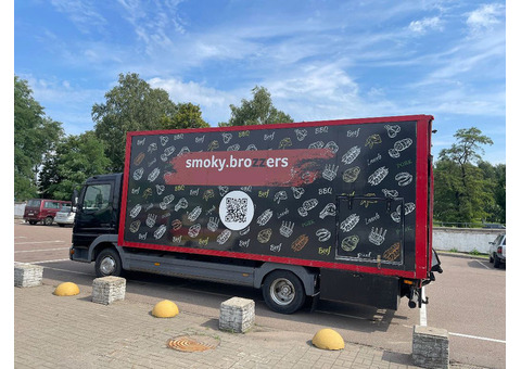 Готовый фудтрак на базе Mercedes-Benz Atego