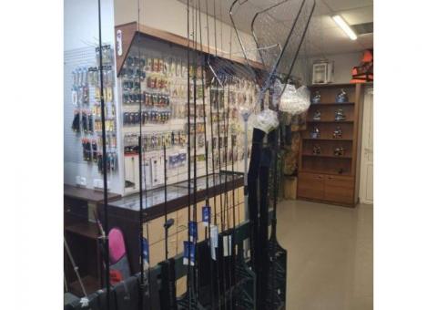 Действующий рыболовный магазин