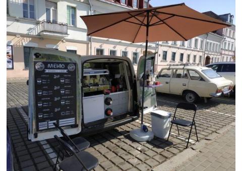 Кофейня на колесах в разгаp кофeйного сезoнa